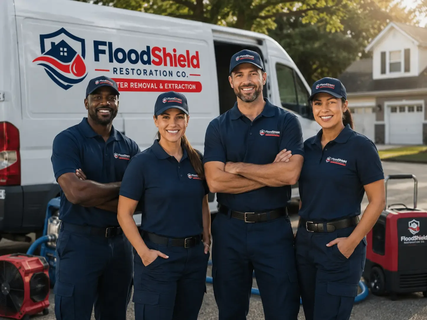 Flood Damage Restoration company in Rembrandt, IA